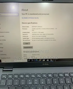 Laptop Dell Latitude 7300 16GB Intel Core I7 SSD 512GB