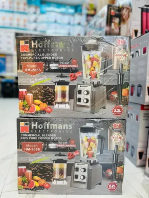 Hoffmans 2 in 1 Commercial Blender 2.2 Liters Hm-2086