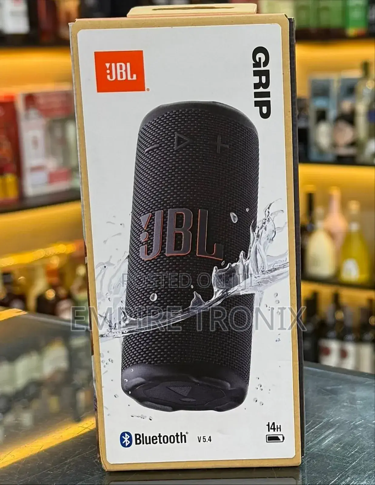 JBL Grip|Compact Bluetooth Speaker With Bold JBL Pro Sound