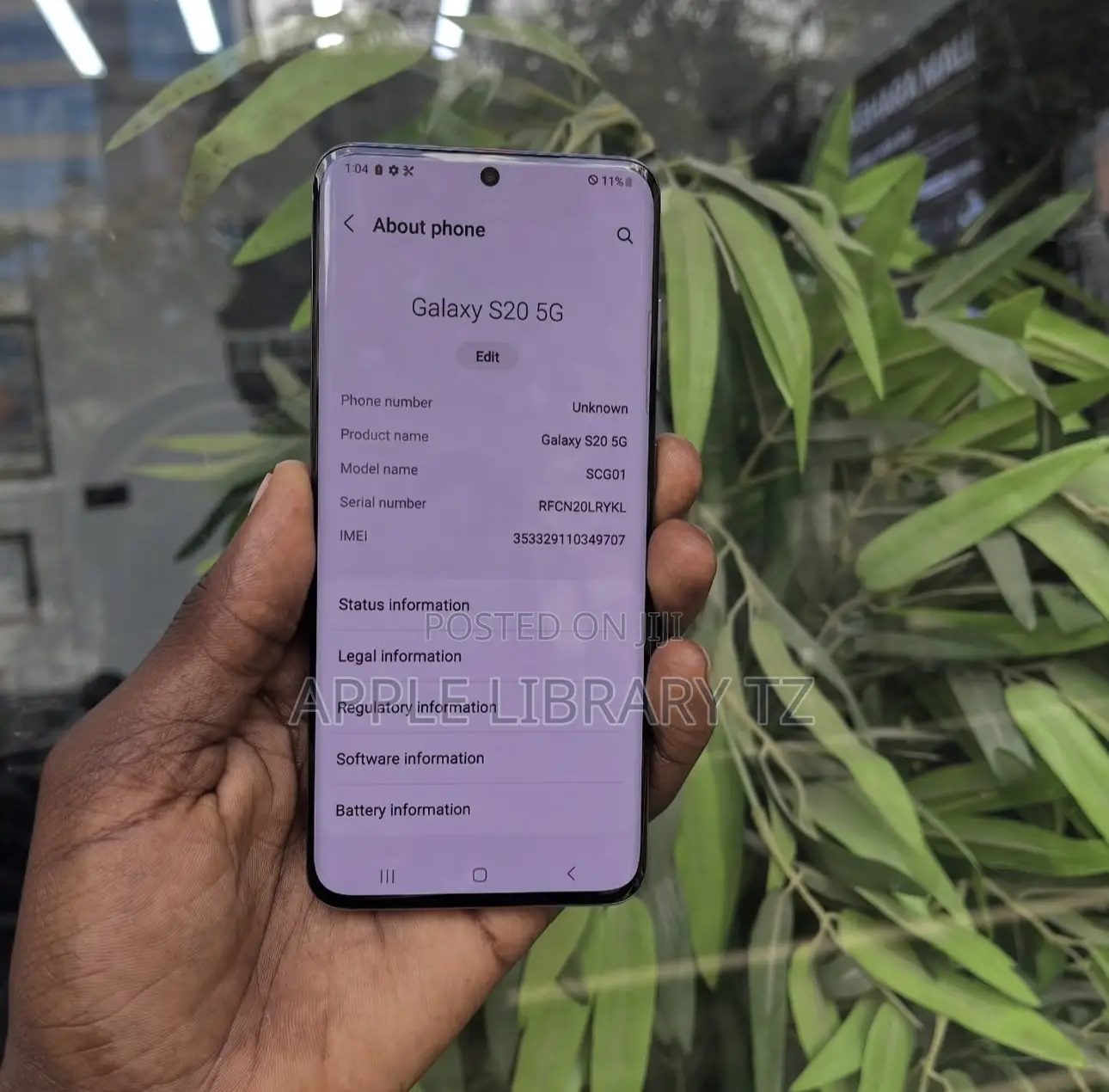Samsung Galaxy S20 128 GB Gray