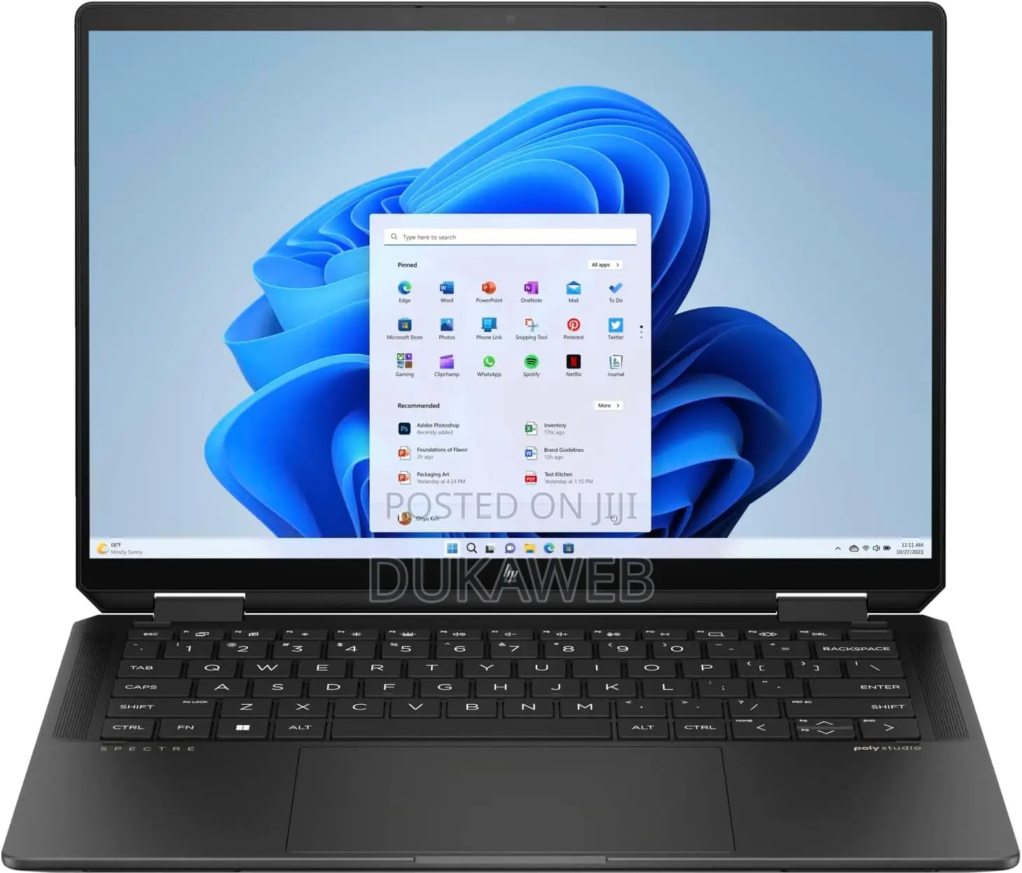 Laptop HP Spectre 16GB Intel Core I7 SSD 512GB