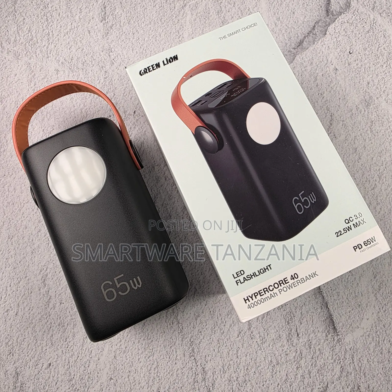 Green Lion Hypercore 40 40000mah Powerbank Pd 65w Qc 3.0 Flashlight