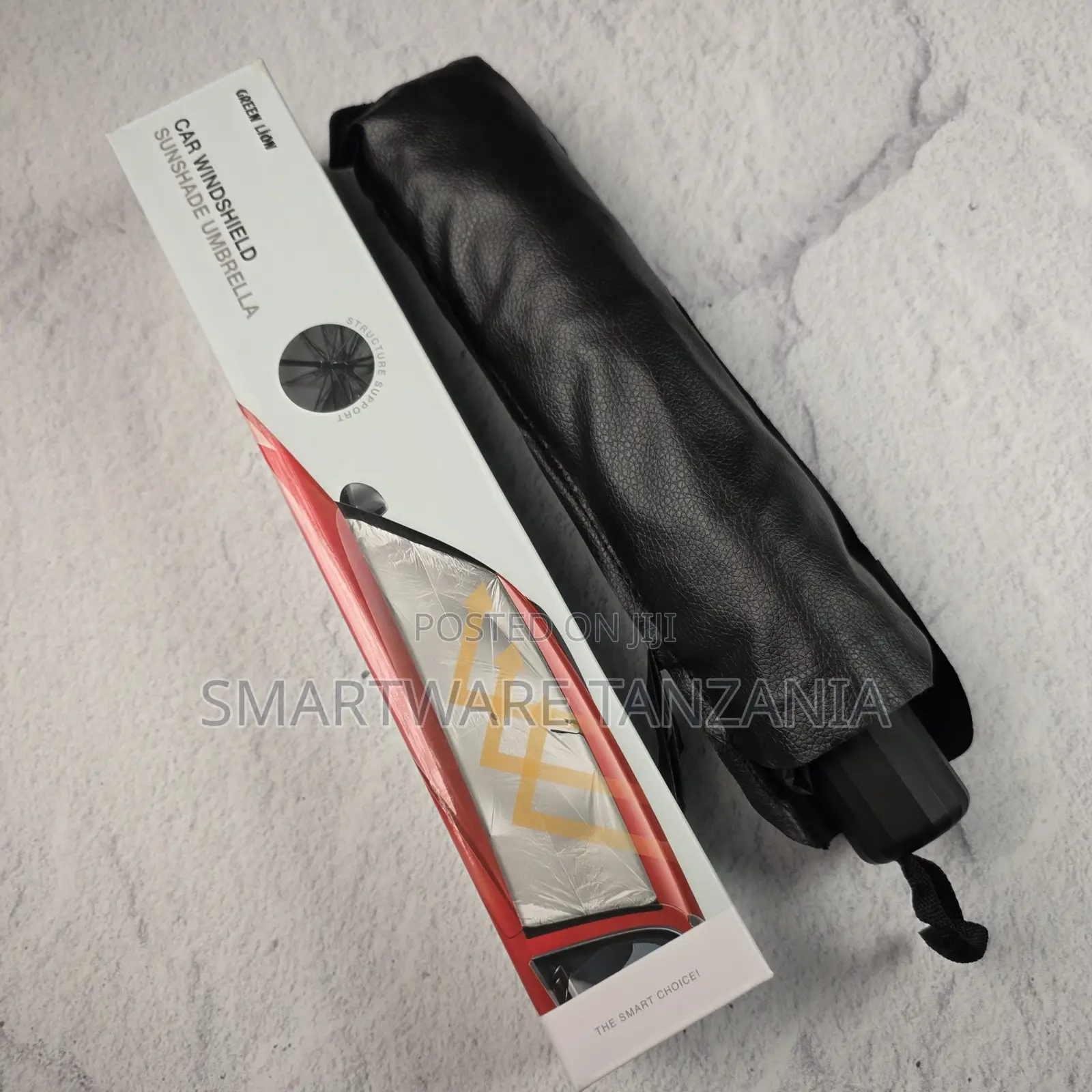 Green Lion Car Windshield Sunshade Umbrella Uv Protection Foldable