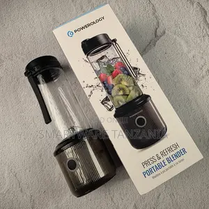 Powerology Press Refresh Portable Blender Rechargeable Six Blades