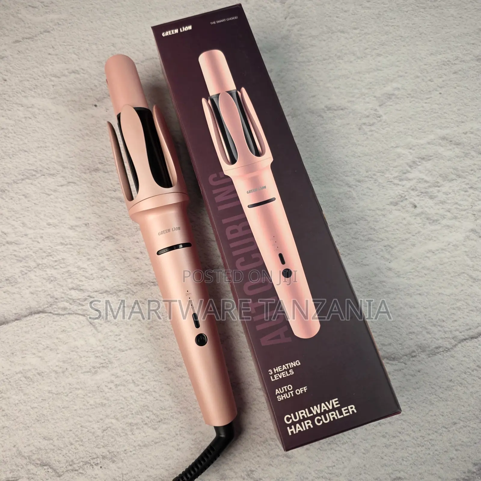 Green Lion Auto Curl Wave Hair Curler 3 Heating Levels Auto Shut Off
