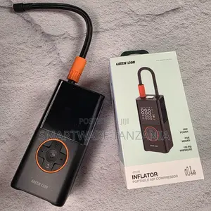 Green Lion Gti-01 Inflator Portable Air Compressor 60w 150 Psi 5 Modes