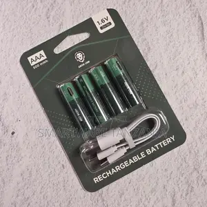 Green Lion Aaa Rechargeable Battery 500mwh 1.6v 2in1 Usb-C 4 Pack
