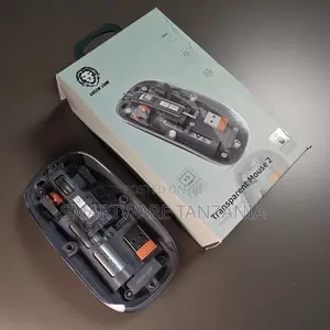 Green Lion Transparent Mouse 2 Wireless 2.4ghz Usb Type-C 10m Range