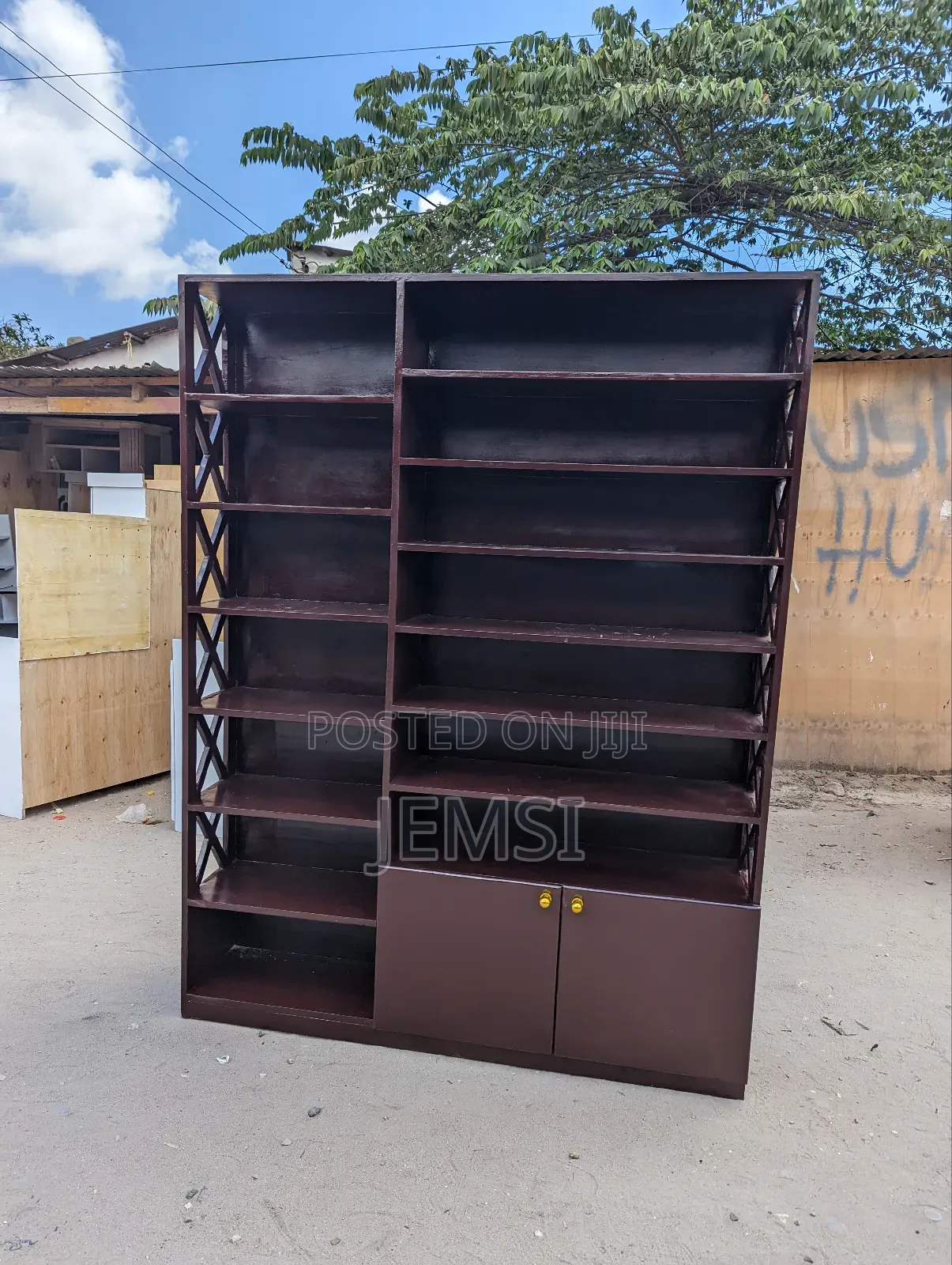Shoe Rack Brown Color