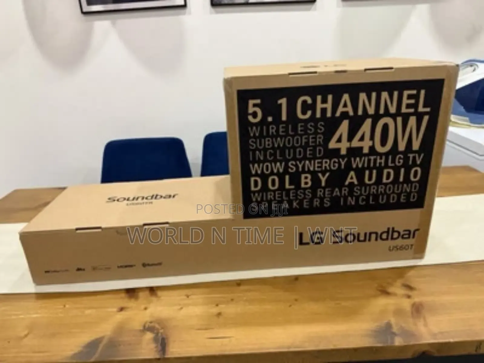Lg S60t Wireless Soundbar 440w With Dolby Audio 5.1 Channel