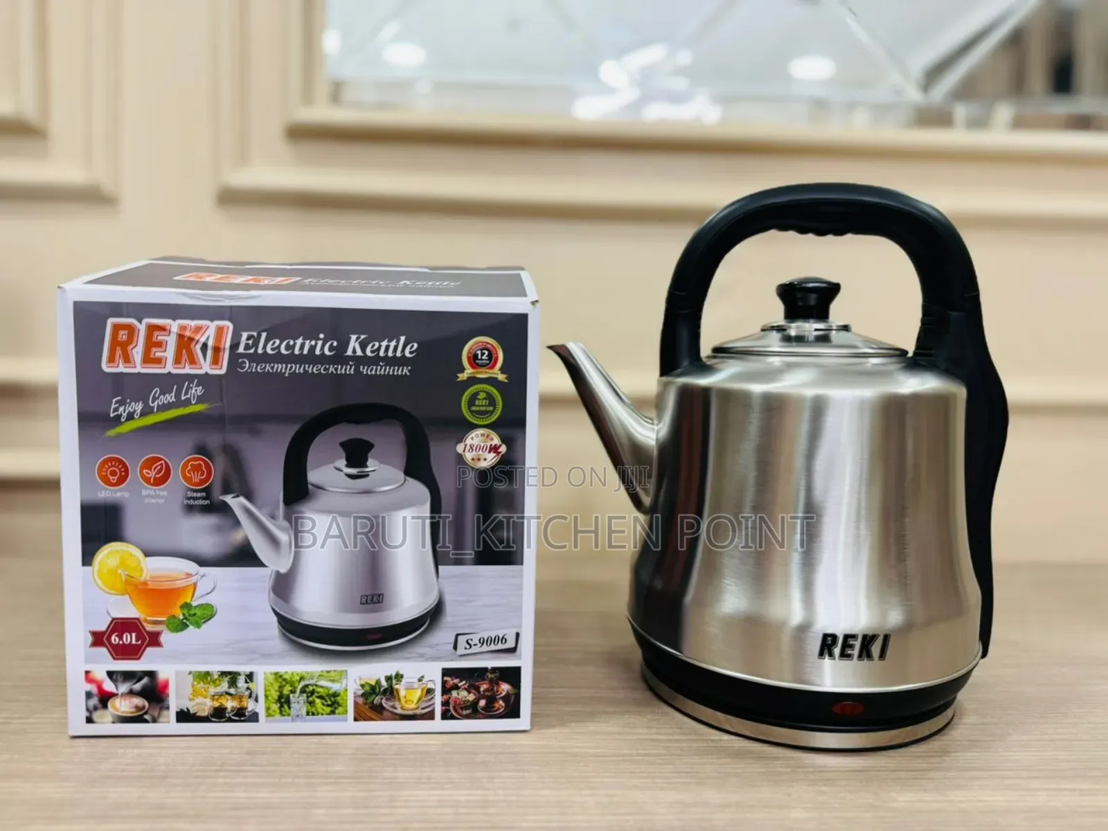 Birika (Kettle ) Lita 6 Nzuri Sana Imara Warranty Mwaka Mzima