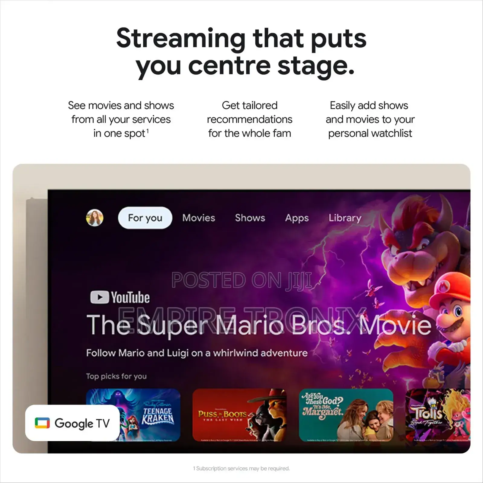 Google Tv Streamer ()|Advanced Media Streaming Device With Google Tv