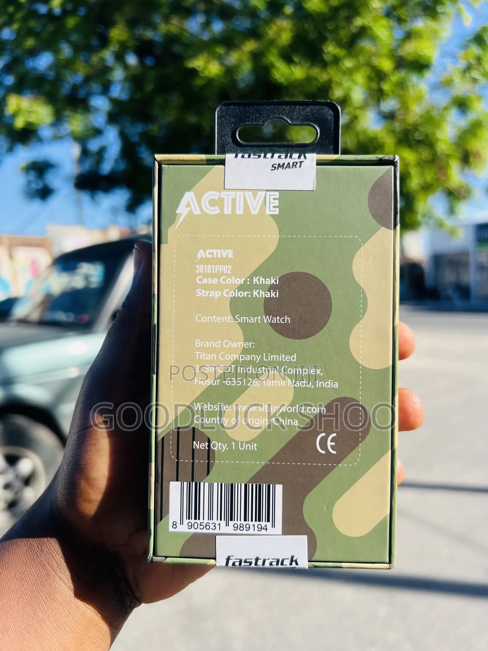 Fasttrack Rugged Active Smartwatc