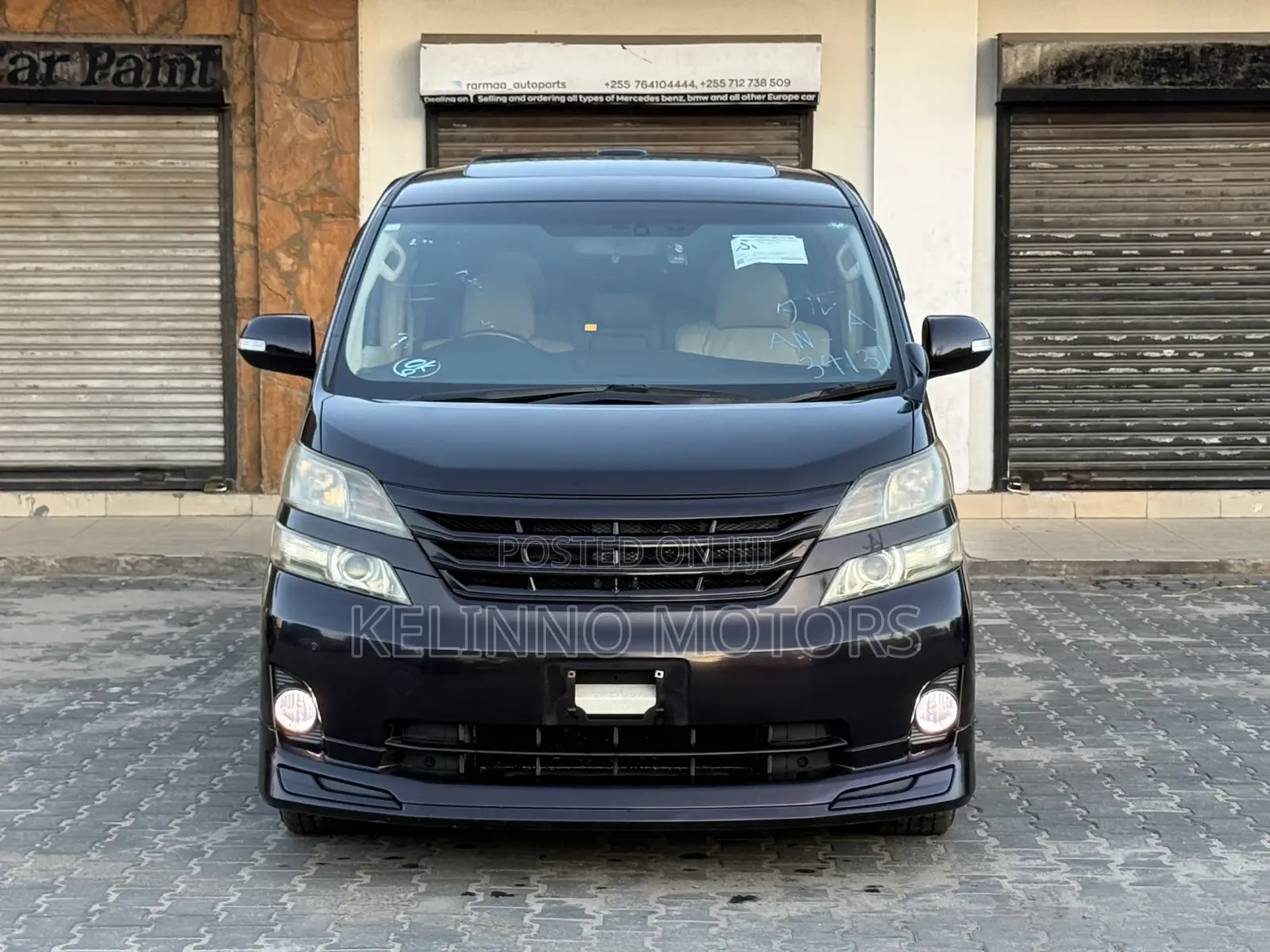 Toyota Vellfire 2008 Maroon