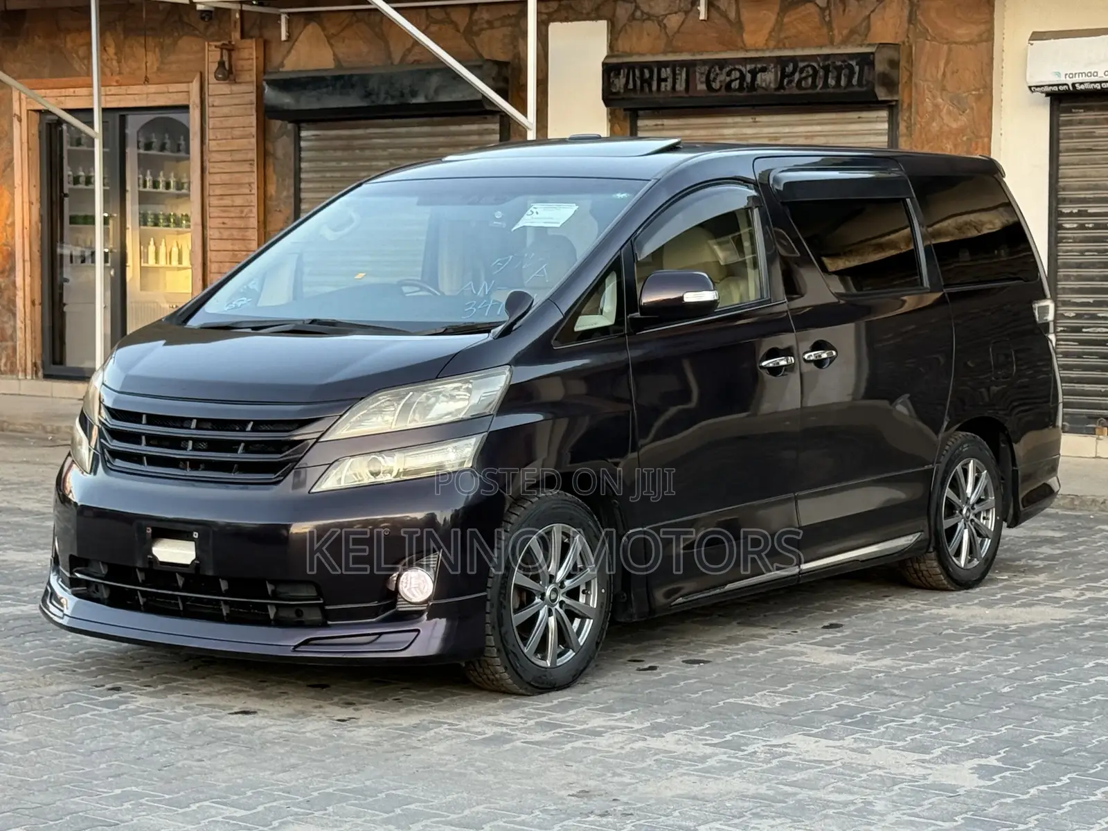 Toyota Vellfire 2008 Maroon