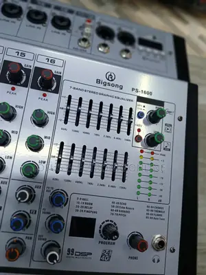 Powered Mixer Bigsong Ps 1600 16 Channels
