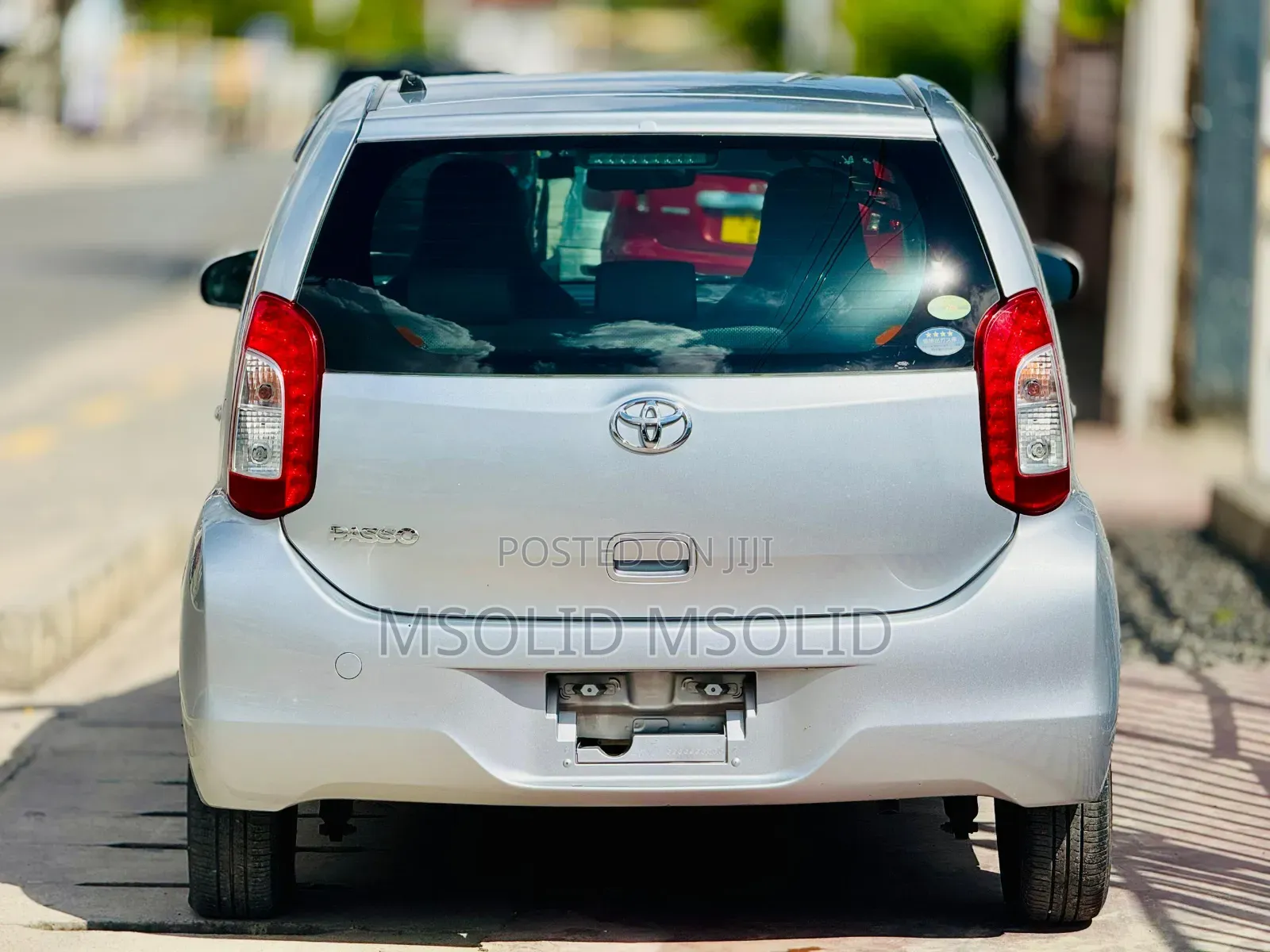 Toyota Passo 2014 Silver
