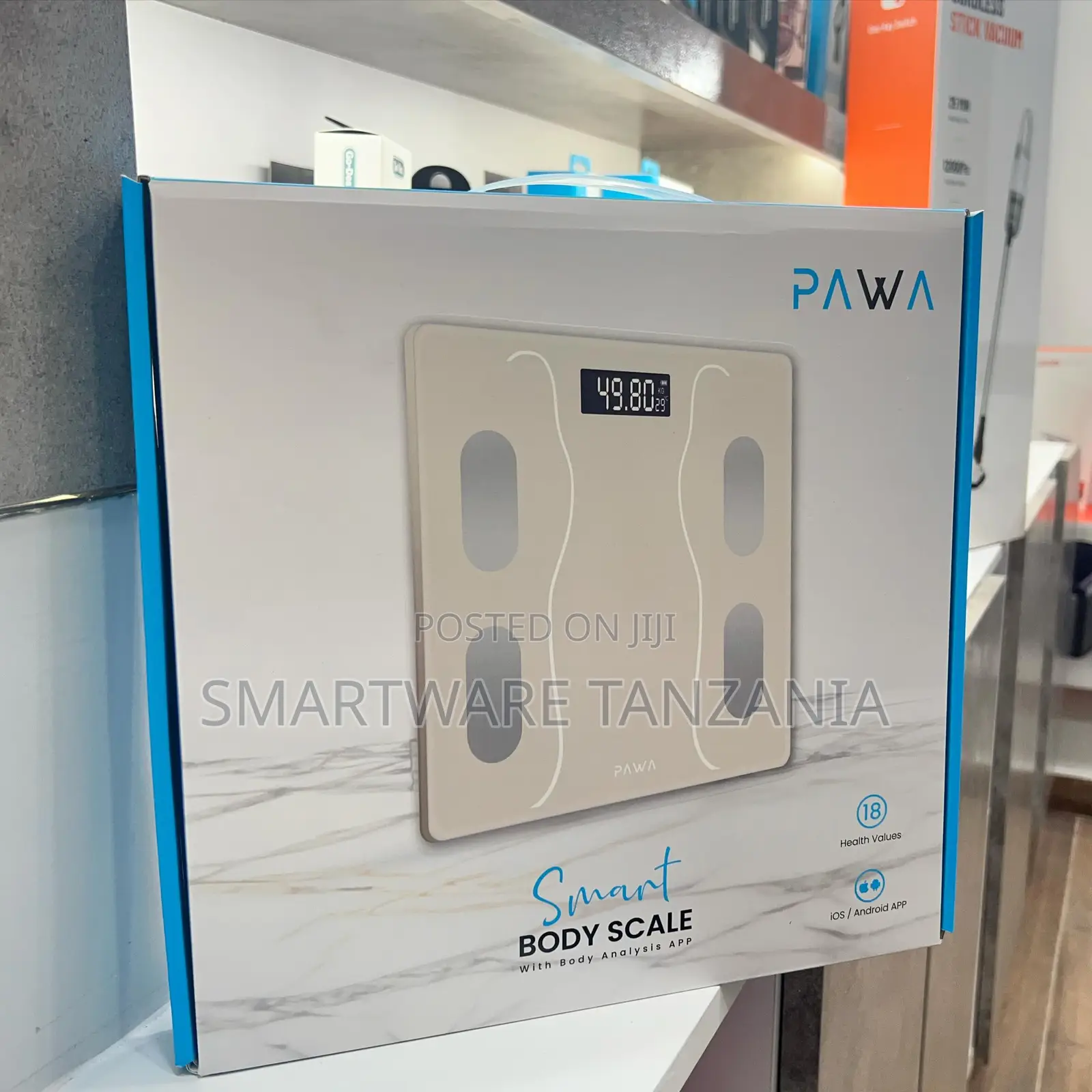 Pawa Smart Body Scale With App - 18 Health Metrics Ios Android