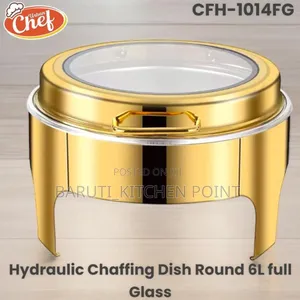 *Hydraulic Chaffing Dishwasher 6l Full Glass
