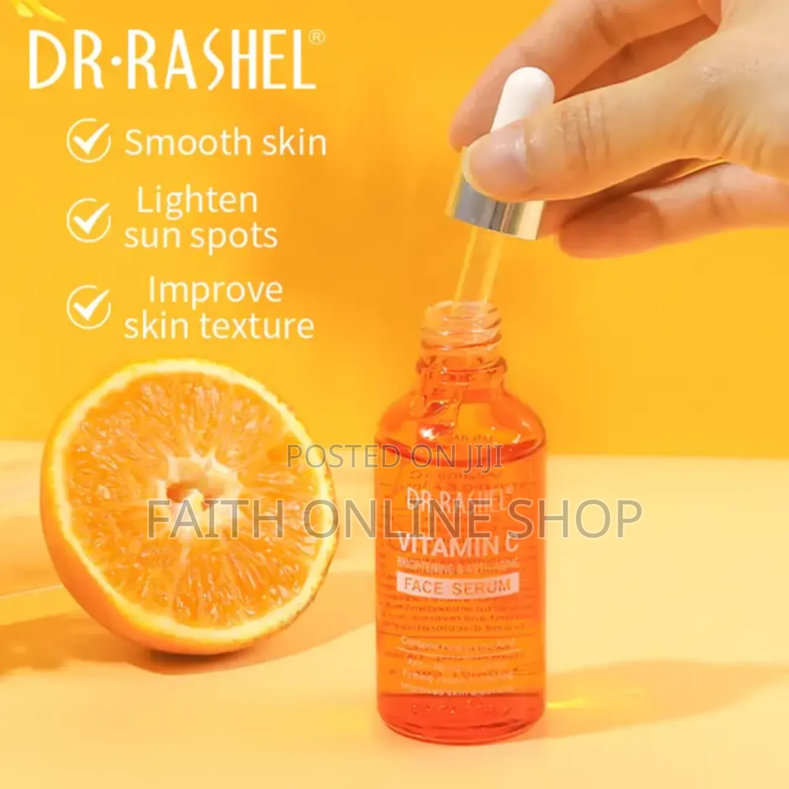 Dr.Rashel Vitamin C Face Serum Whitening Moisturizing Anti-Aging 30ml