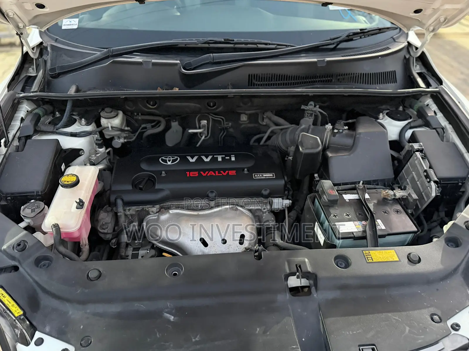 Toyota Vanguard 2009 White