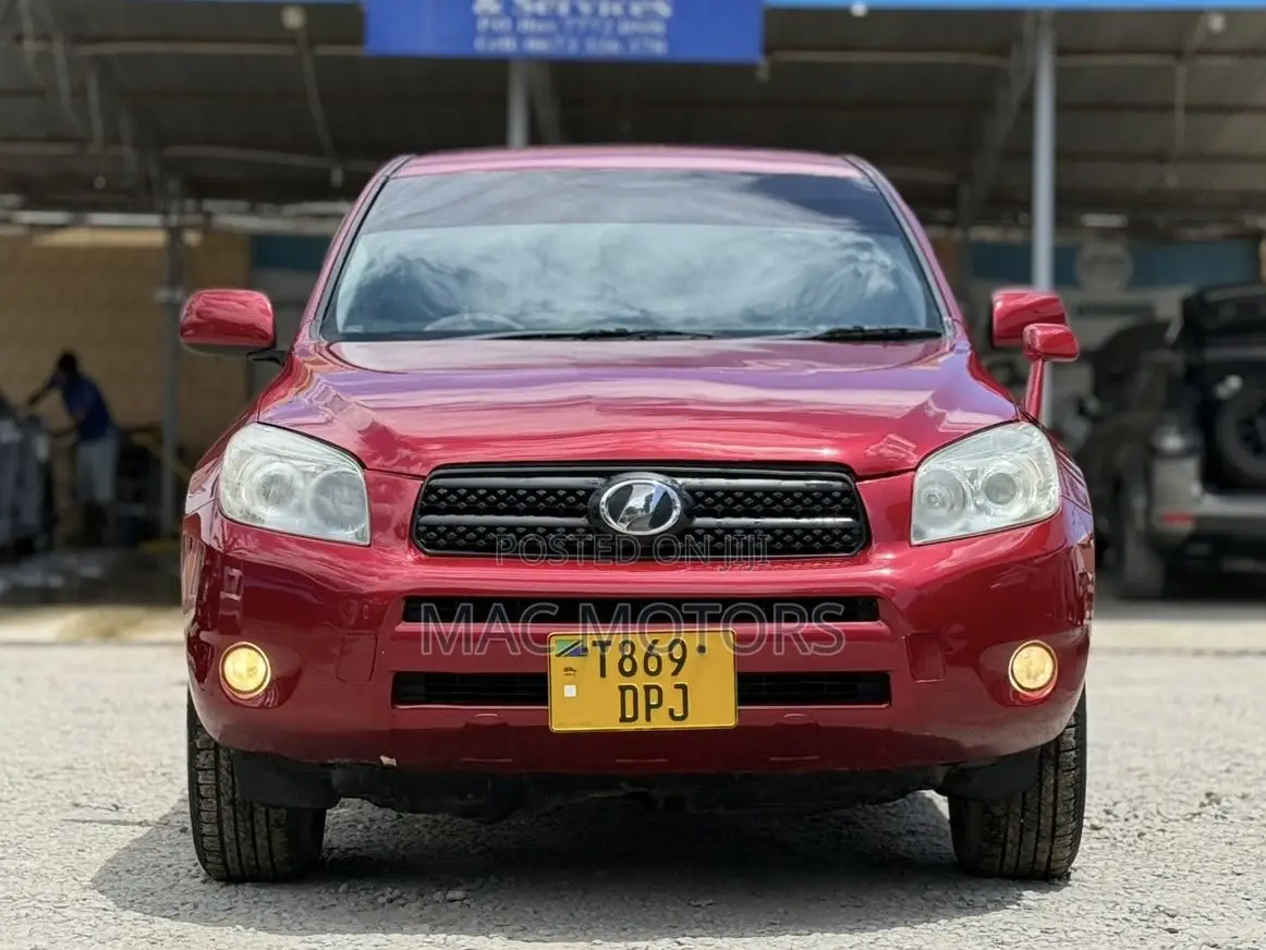 Toyota RAV4 2007 Red