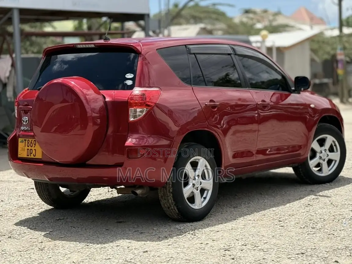 Toyota RAV4 2007 Red