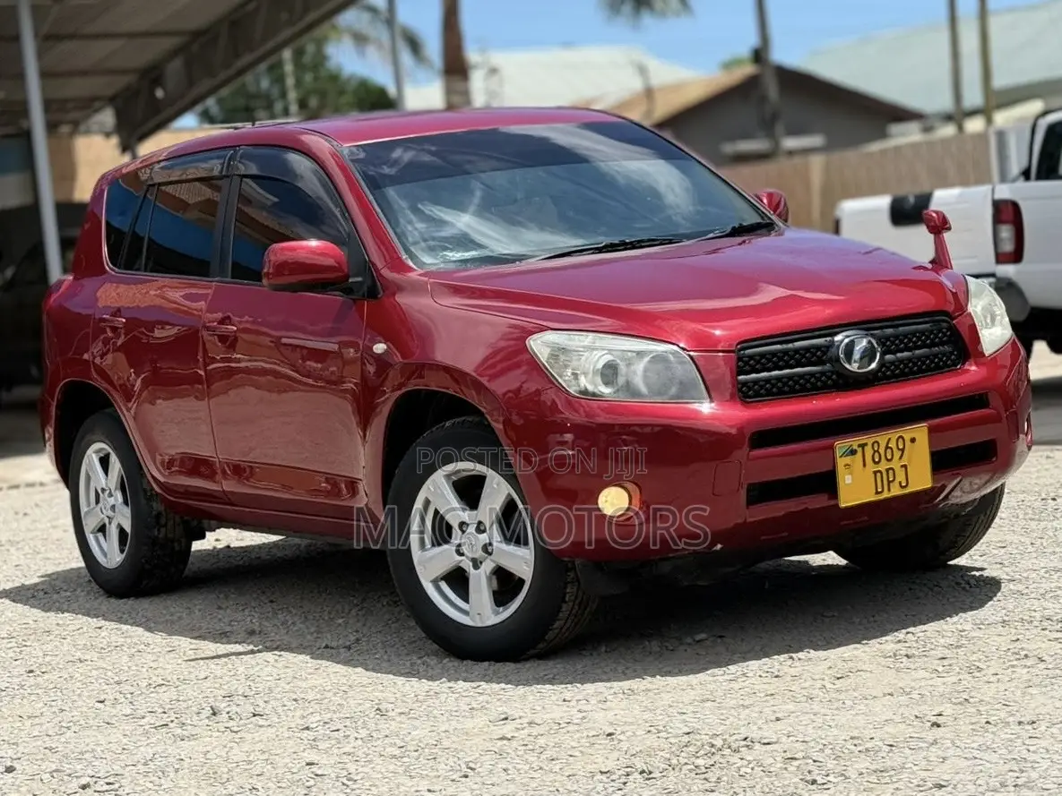 Toyota RAV4 2007 Red