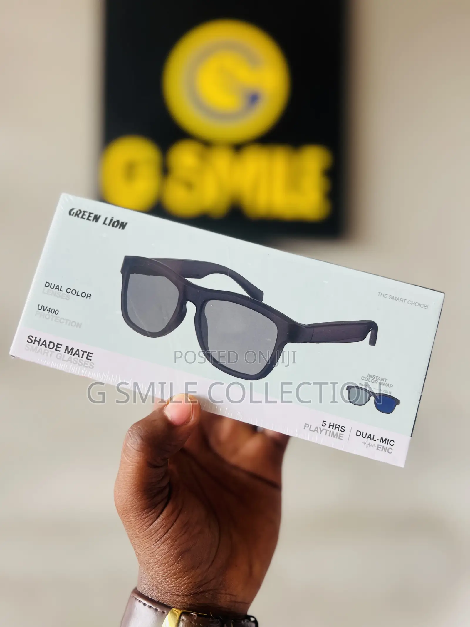 Green Lion Shade Mate Smart Glasses