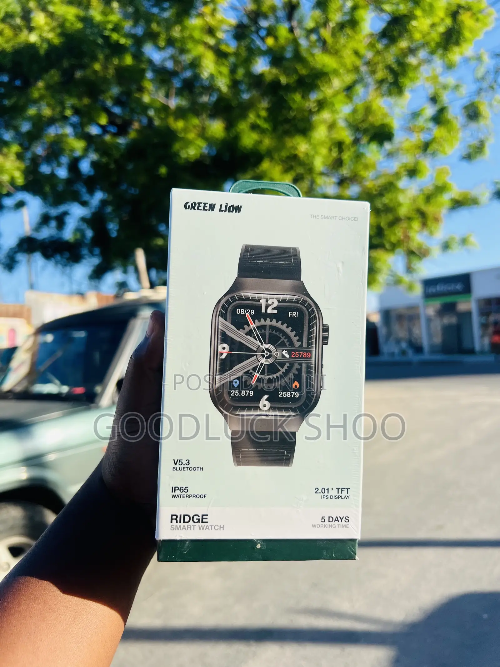 Green Lion Ridge Smartwatch