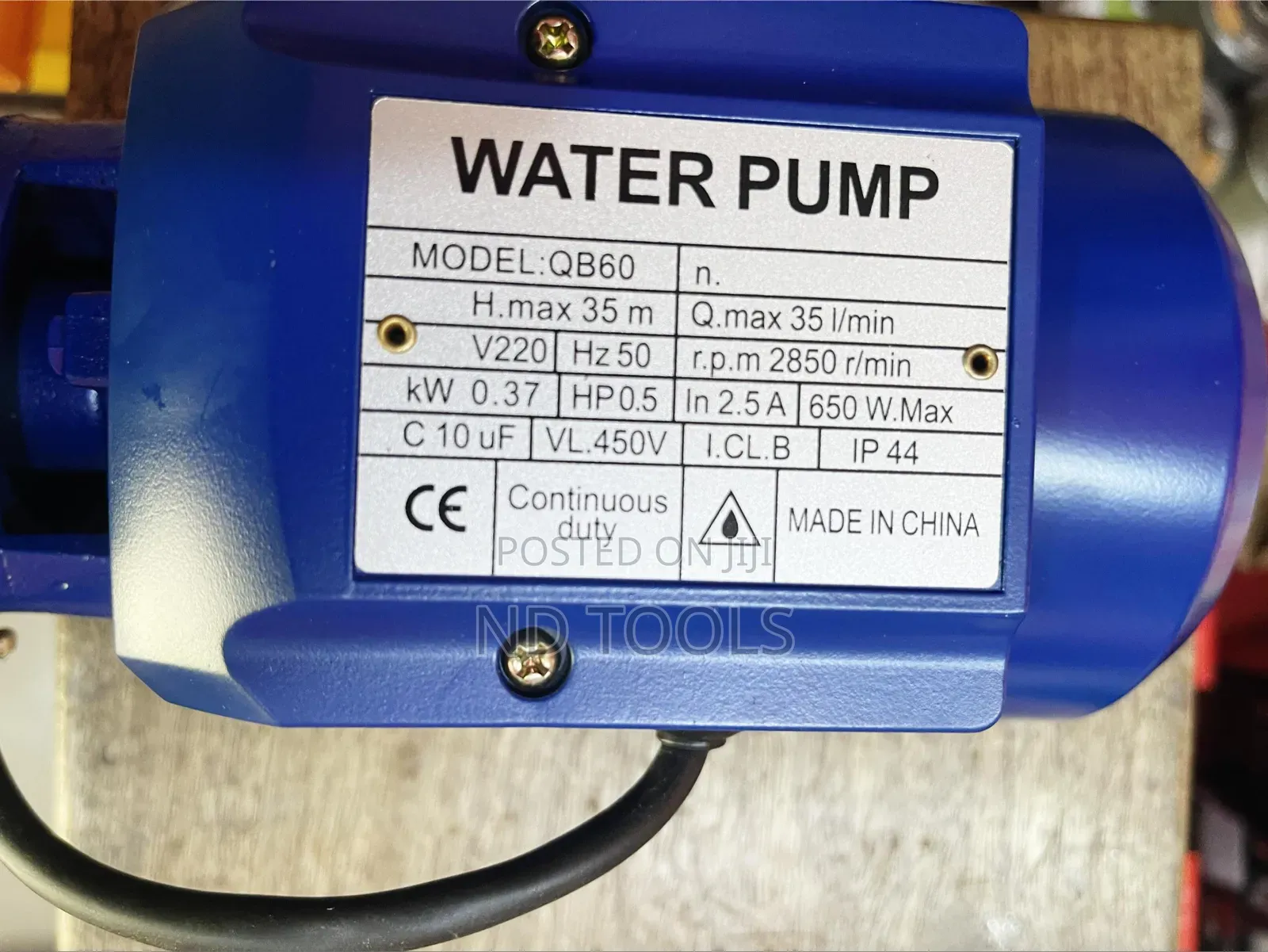 Surface Water Pump Hp Qb60 Whirlpool