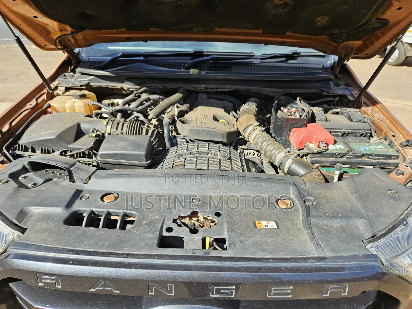 Ford Ranger 2020 Orange