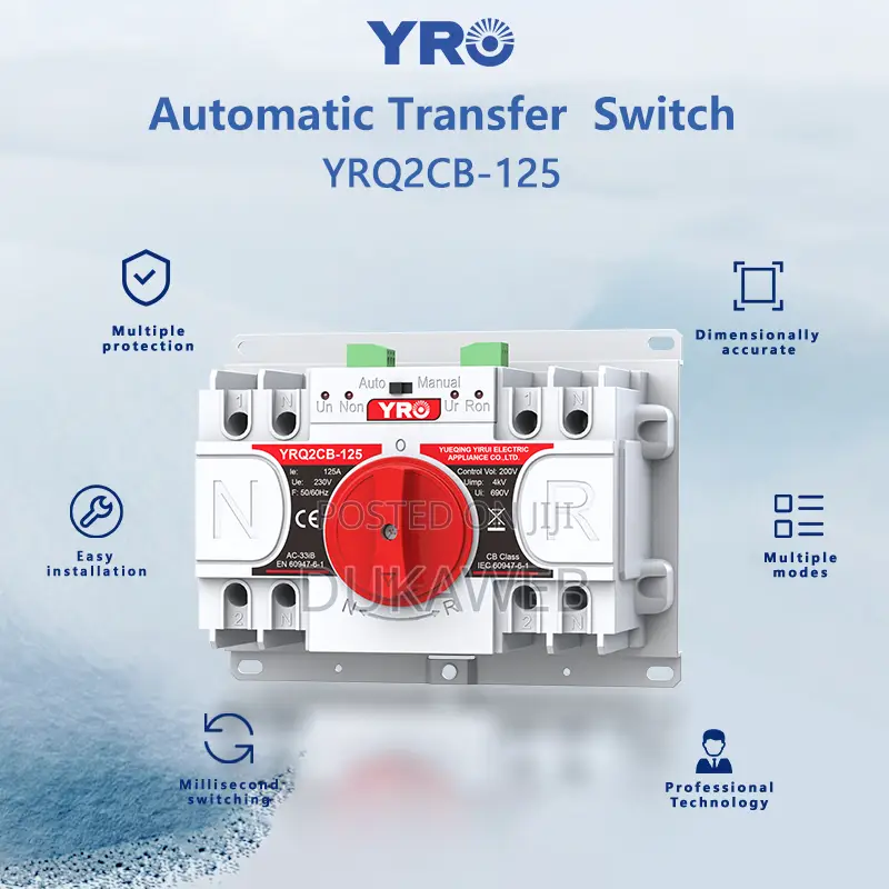 Yro 2p 125a Automatic Transfer Switch (Ats)