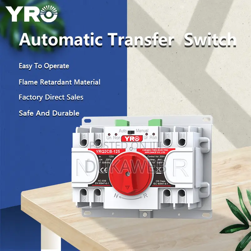 Yro 2p 125a Automatic Transfer Switch (Ats)