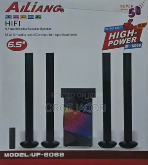 Ailiang Uf-6068, a 5.1 Multimedia Speaker System