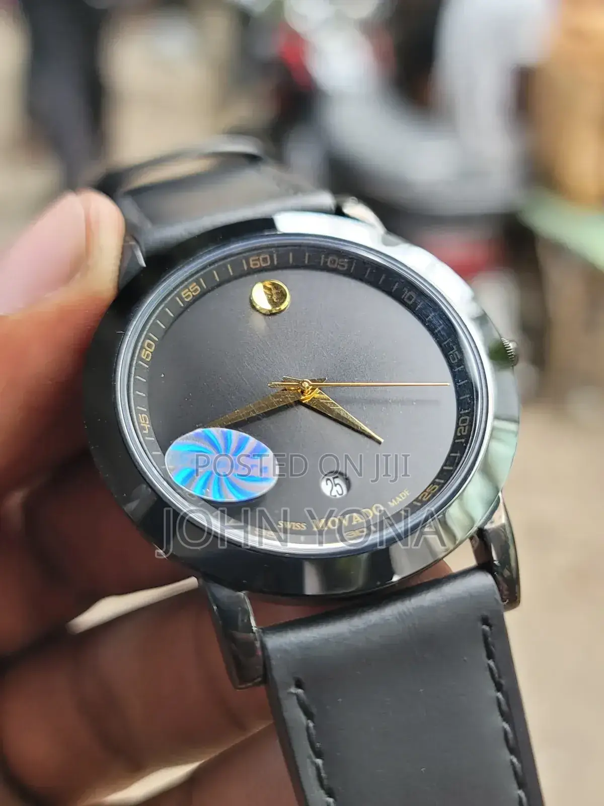 Movado Museum Classic Men's Watch With a Black Dial