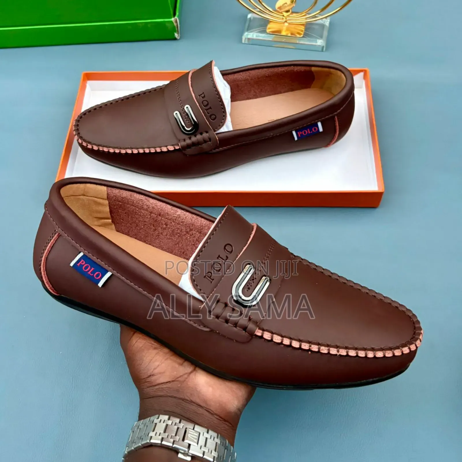 Men's Loafers More Brand Material Leather