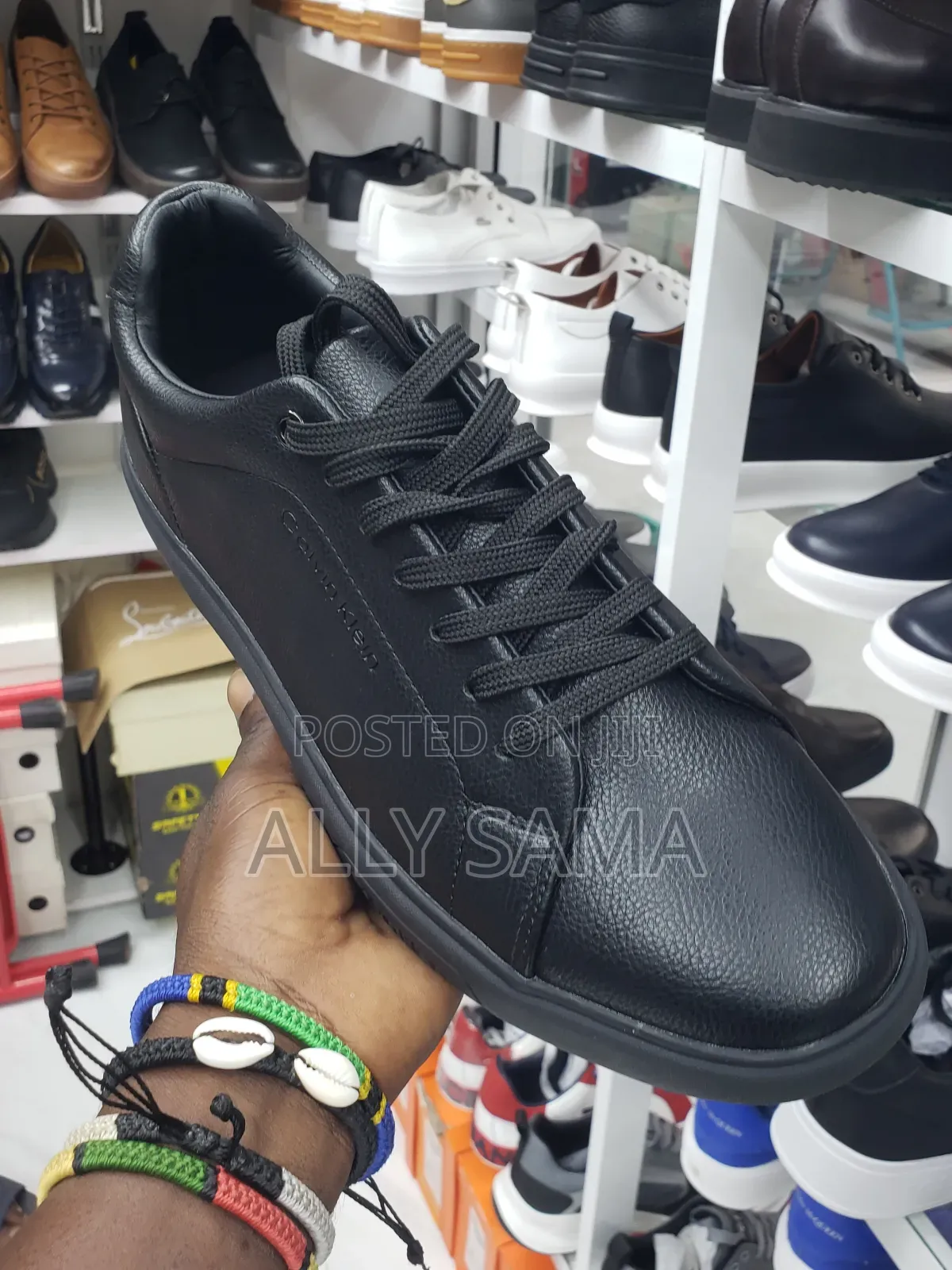 Men's Sneakers Calvin Klein Material Leather