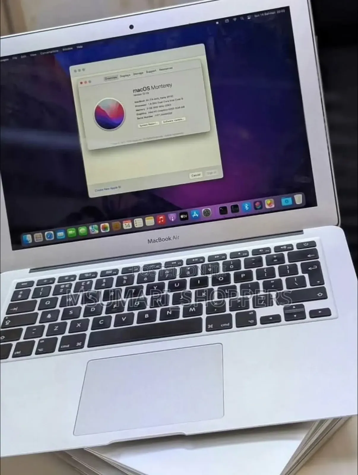 Laptop Apple MacBook Air 2017 8GB Intel Core I5 SSD 128GB
