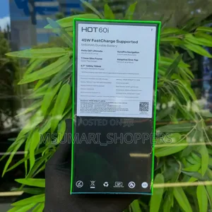New Infinix Hot 60i 128 GB Black