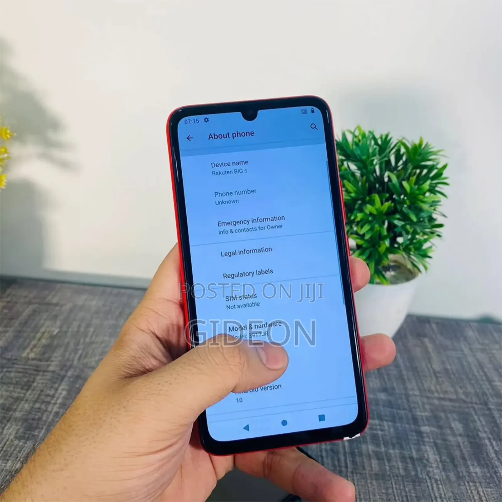 New Rakuten Big S 128 GB Red