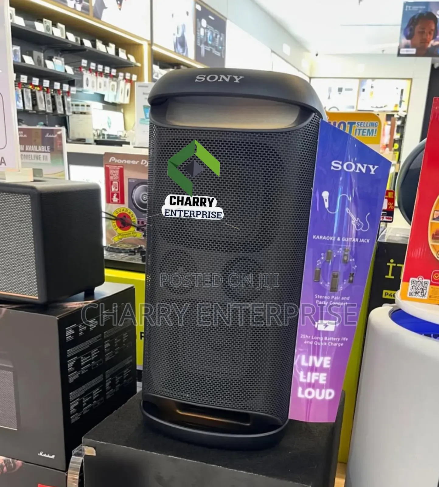 Sony Xv500 Powerful Party Speaker Designed for Indoor and Outdoor Fun