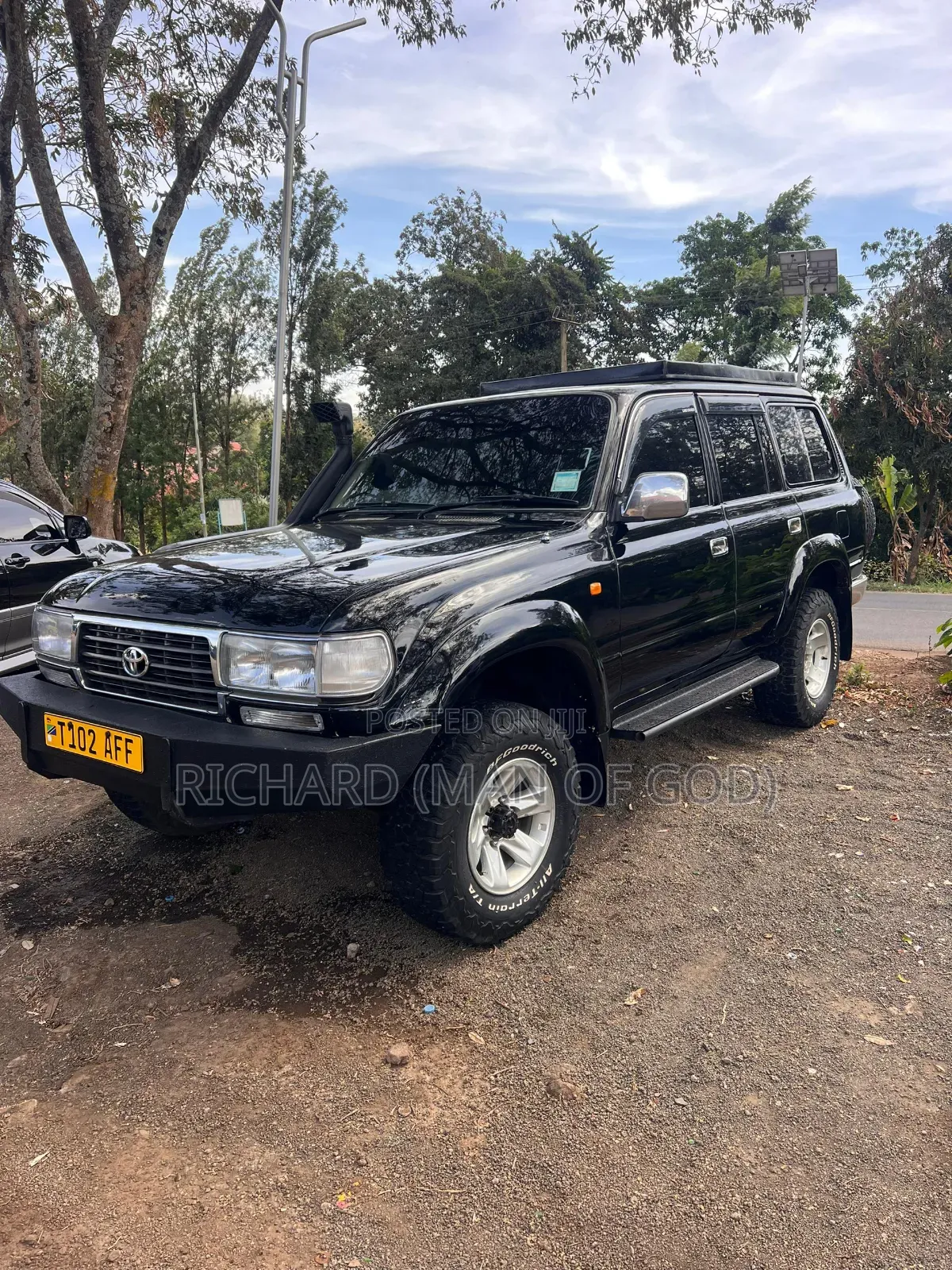 Toyota Land Cruiser 1996 Black