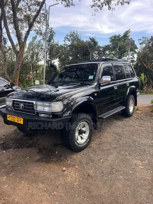 Toyota Land Cruiser 1996 Black