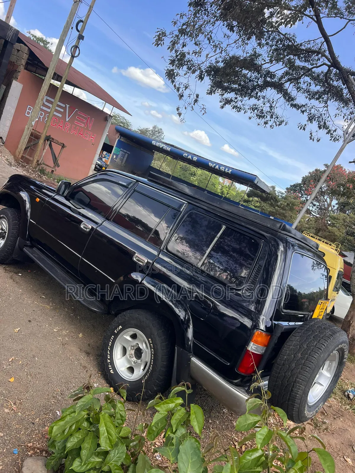 Toyota Land Cruiser 1996 Black