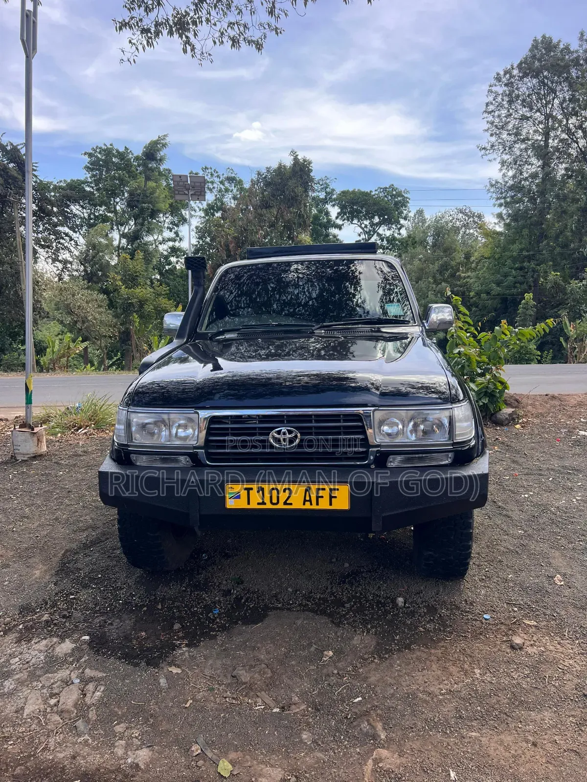 Toyota Land Cruiser 1996 Black