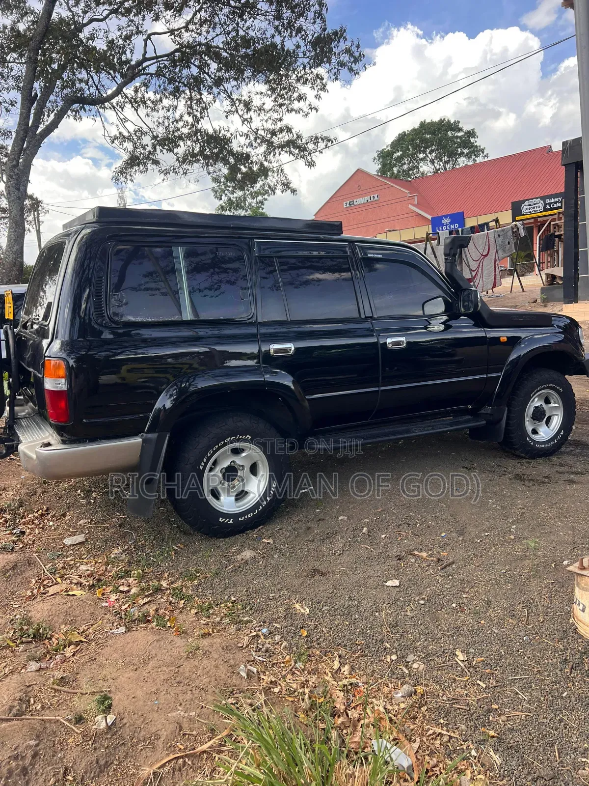Toyota Land Cruiser 1996 Black