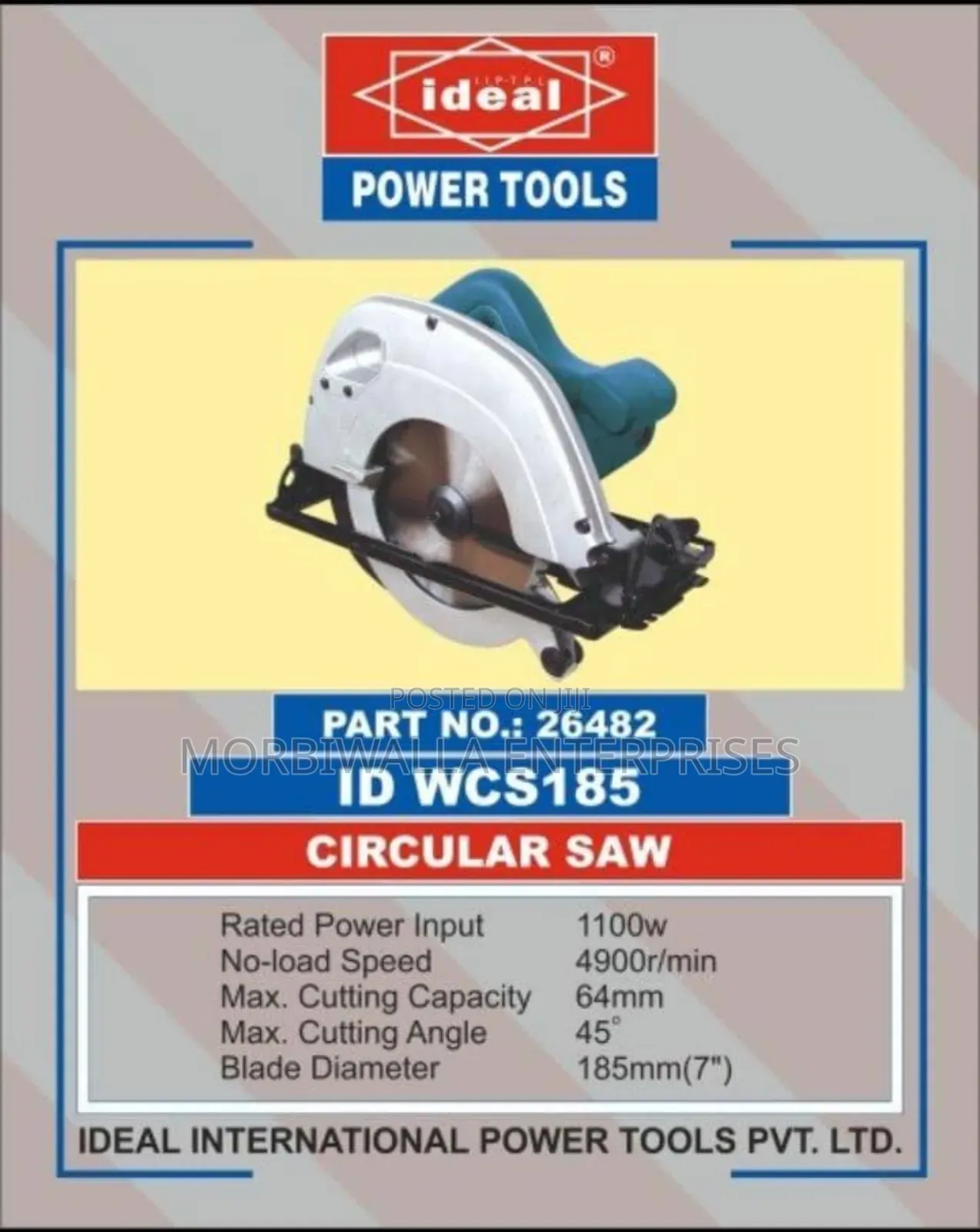 Circular Saw Idwcs185