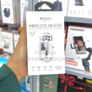 Yesido Wireless Mouse Kb29 2.4g+Bt Dual Band 3 Dpi Transparent