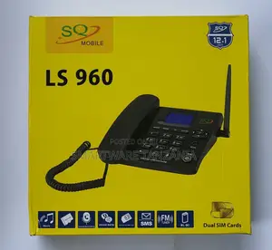 Sq Mobile Ls 960 GSM Desktop Phone Dual Sim Fm Radio Voice Data